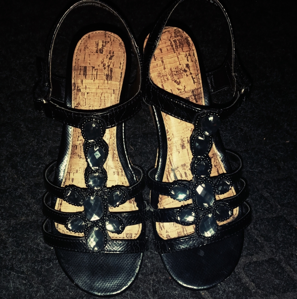 Wedge sandals